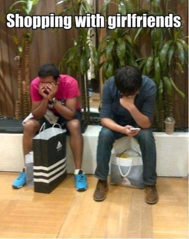 After Shopping With Girlfriends