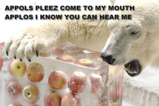 Apples can hear me