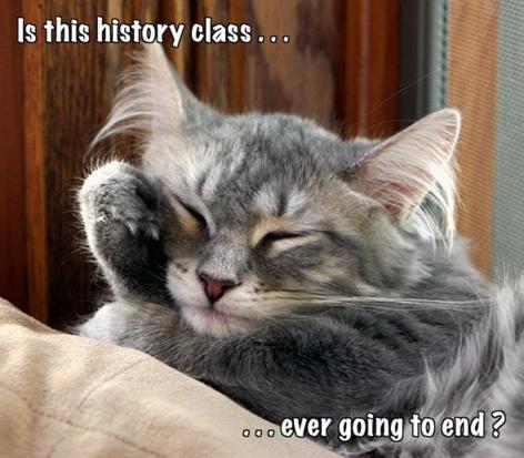 In history Class...