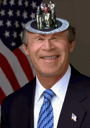 Bush Enjoying