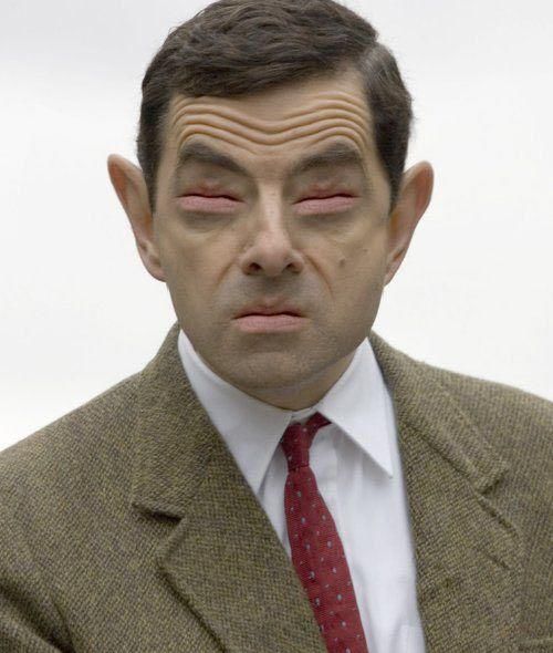 Mr Bean don't wants to see you