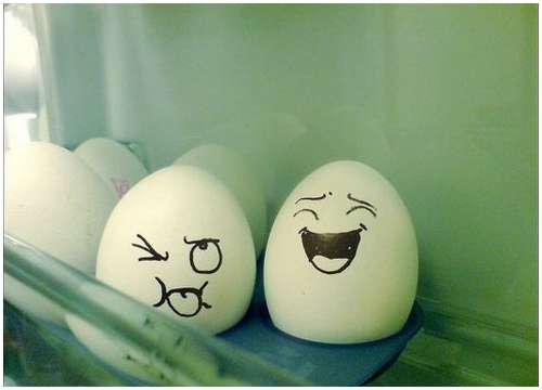 Sad And Happy Eggs
