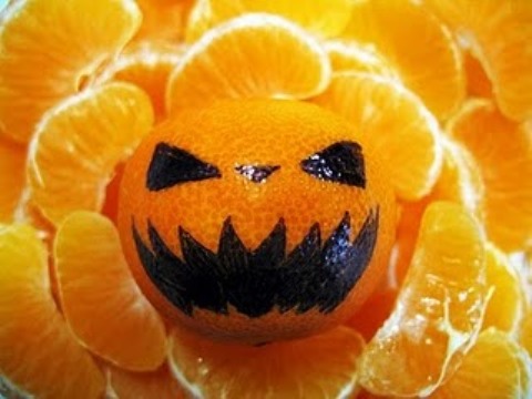 Scary Orange Picture