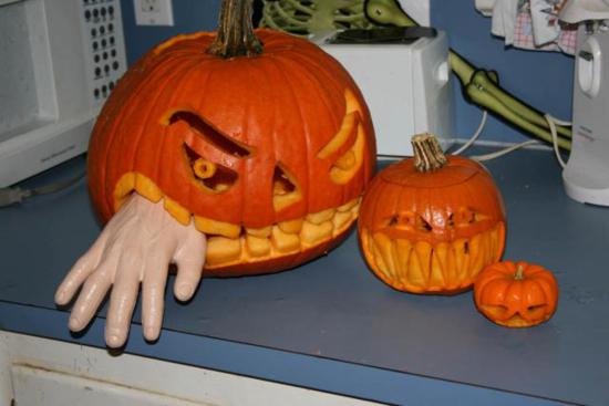 Halloween With Hand