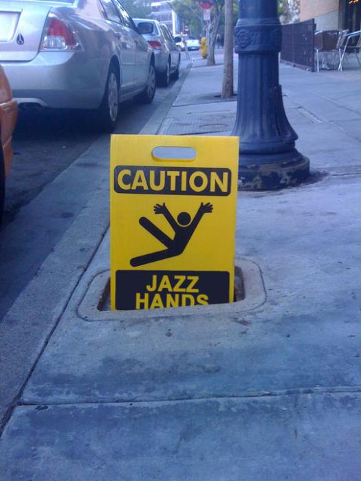 Caution! Jazz Hands