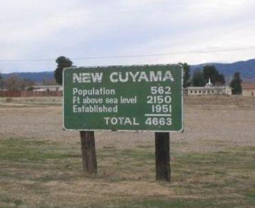 New Cuyama Stats