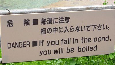 You will be boiled