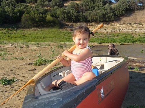 I love canoeing