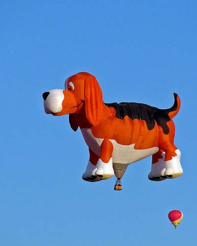 Flying Dog Shaped Balloon