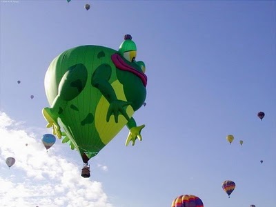 Green Hot Air Ballooning
