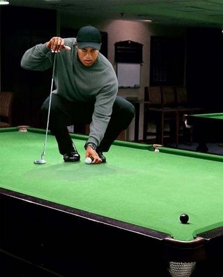 Playing snooker my style