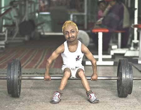 World's Smallest Weightlifter
