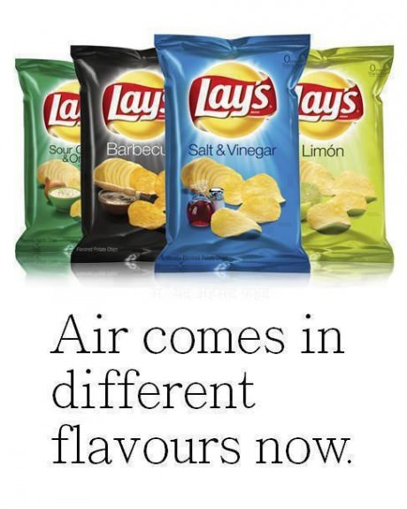 Air In Different Flavours