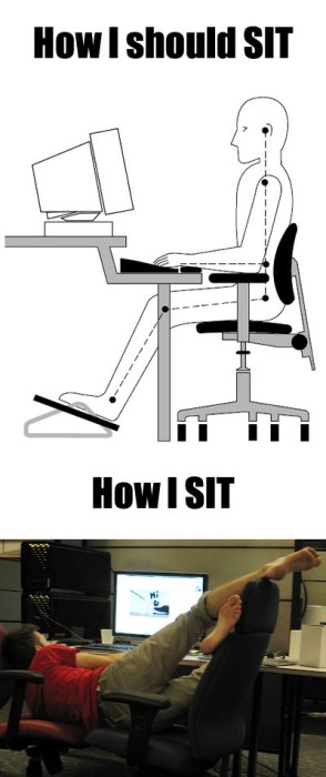 How I Should Sit