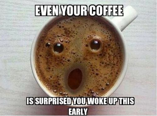 Surprised Coffee
