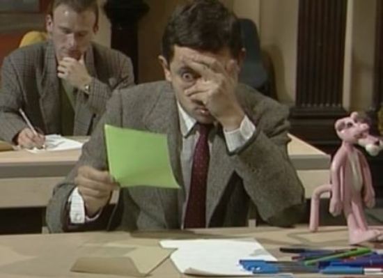 Your Face during Exam