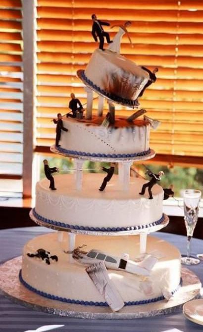 Mindblowing Wedding Cake