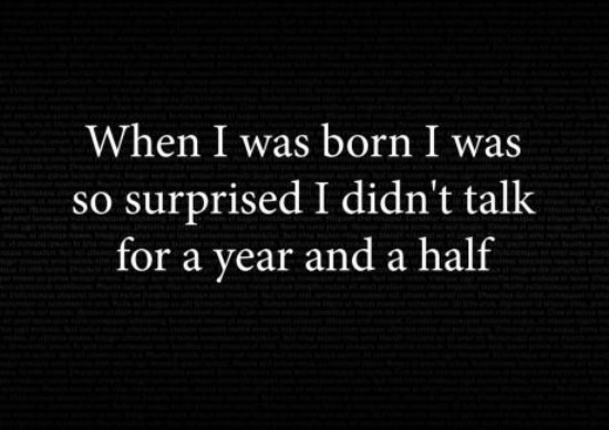 When I Born