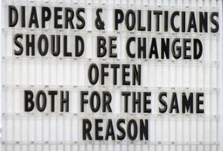 Diapers and Politicians