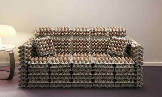 Cool eggs sofa
