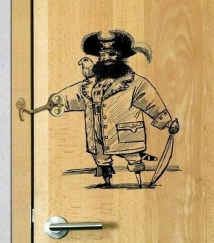 Pirate door
