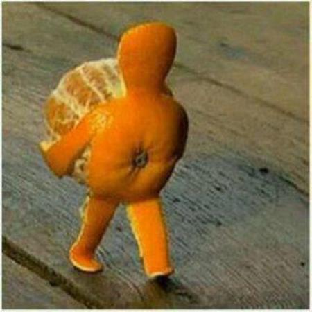 Orange Walking