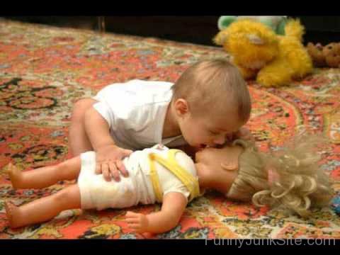 Baby Kissing Doll