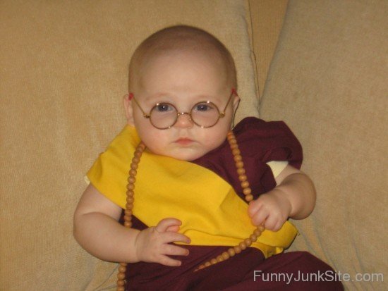 Cute Little Monk