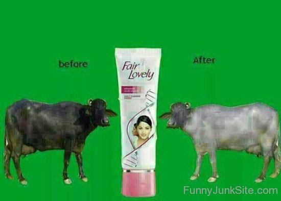 Fair and Lovely Funny Photoshop