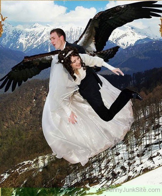Flying Couple Image