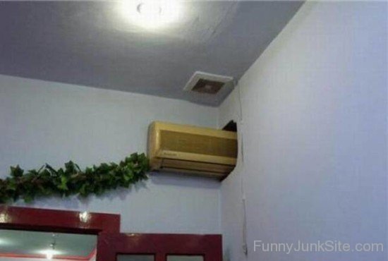 Funny Air Conditioner For Two Rooms
