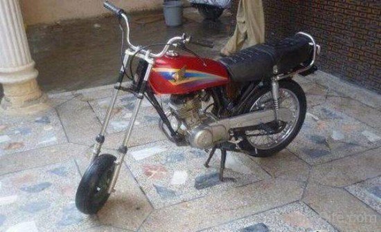 Funny Honda Custom Bike Modification