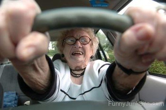 Go Lady Go Funny Driving
