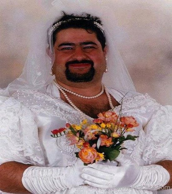 Man In Wedding Dress