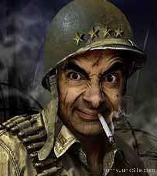Mr Bean Smoking Time Funny Face