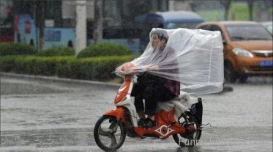 Rain Coat Jugaad System
