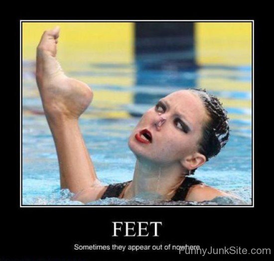 Funny Poster Of feet