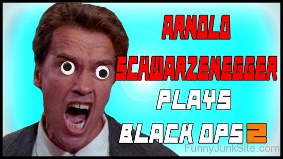 Arnold Schwarzenegger Funny Poster