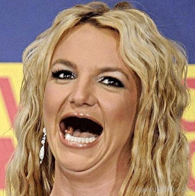 Britney Spears Funny Face.