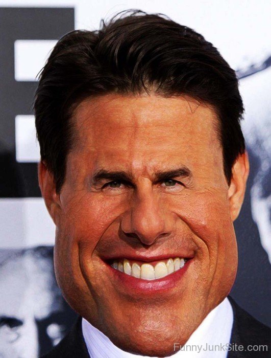 Funny Face Of Tom Cruise