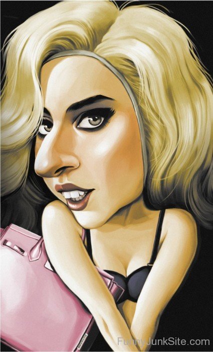Funny Lady Gaga Image