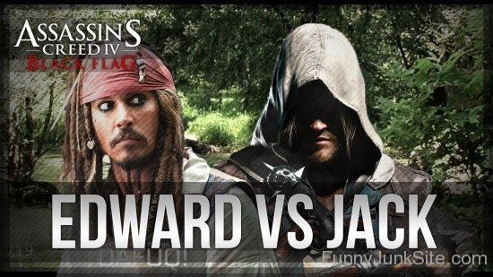 Jack Sparrow Vs Edward