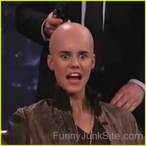 Justin Bieber Funny Head