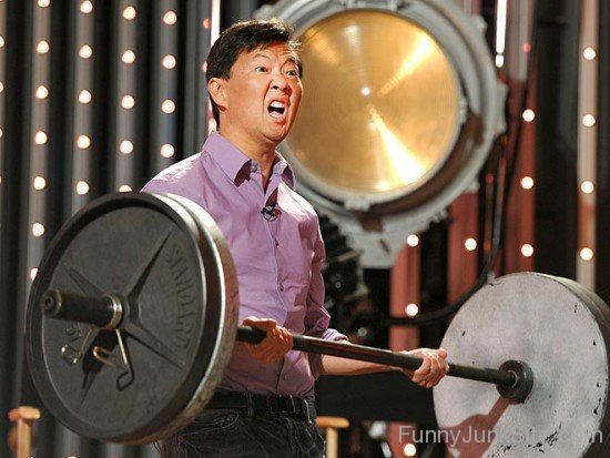 Ken Jeong Workout Fun