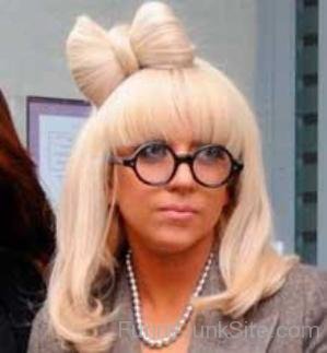 Lady Gaga Funny Hairstyle
