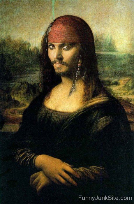 Mona Lisa Jack Sparrow