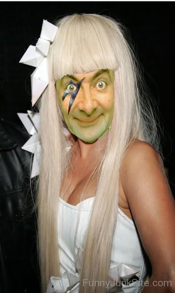 Mr Bean Lady Gaga