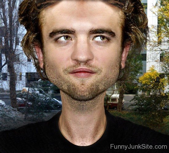 Robert Pattinson Cute Funny Face