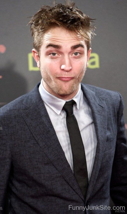 Robert Pattinson Funny Face
