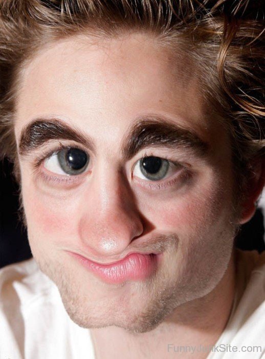 Robert Pattinson Funny Photo